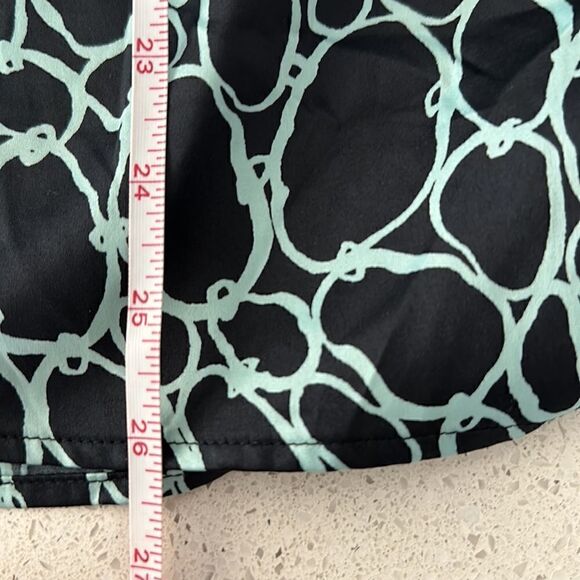 The Limited One Shoulder Navy Blue Sleeveless Top M NWT Circles Lightweight - Picture 7 of 9